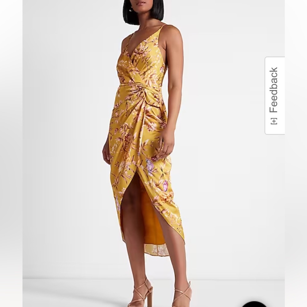 Satin Midi Dress
